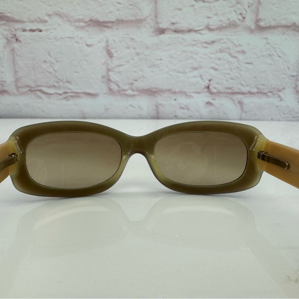 Chanel 5094 C837 Brown Beige 53mm Gradient CC'S Sunglasses ITALIAN QUILTING - Picture 10 of 13